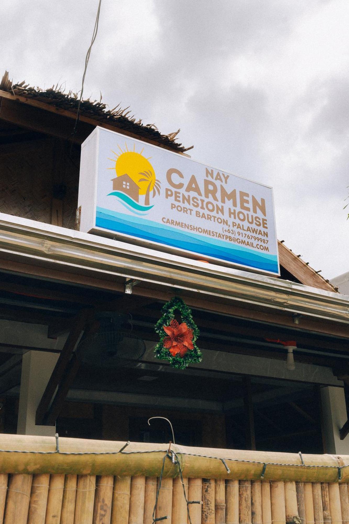 Nay Carmen Pension House Port Barton Itaytay Екстер'єр фото